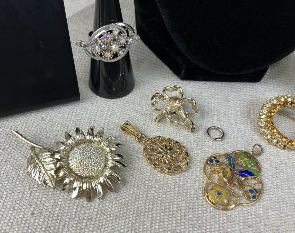 Gold-Tone Costume Jewelry Assortment - 11