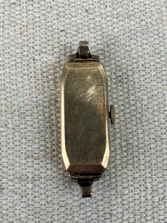Luxury Wristwatch Assortment Including Bulova Art Deco and Langendorf - 8