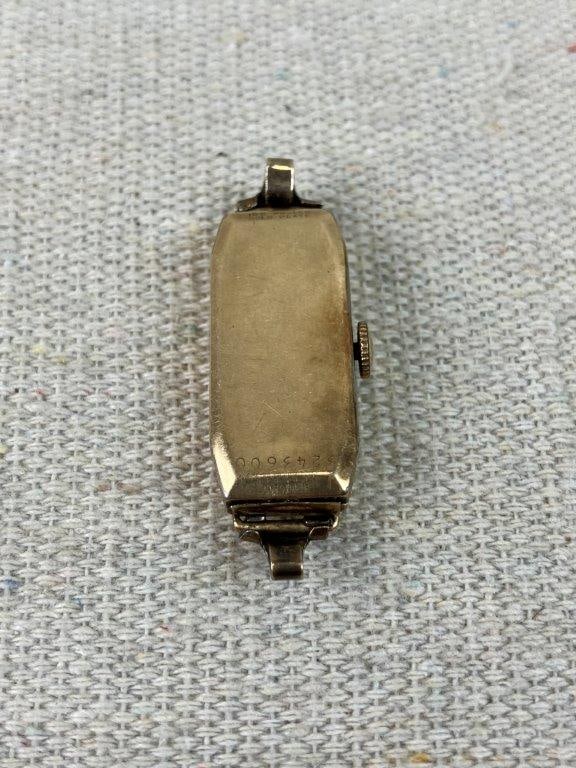 Luxury Wristwatch Assortment Including Bulova Art Deco and Langendorf - 9