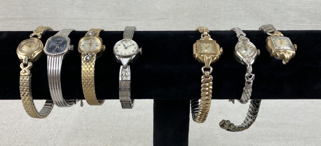 Vintage Bulova Designer Wristwatch Assortment - 2