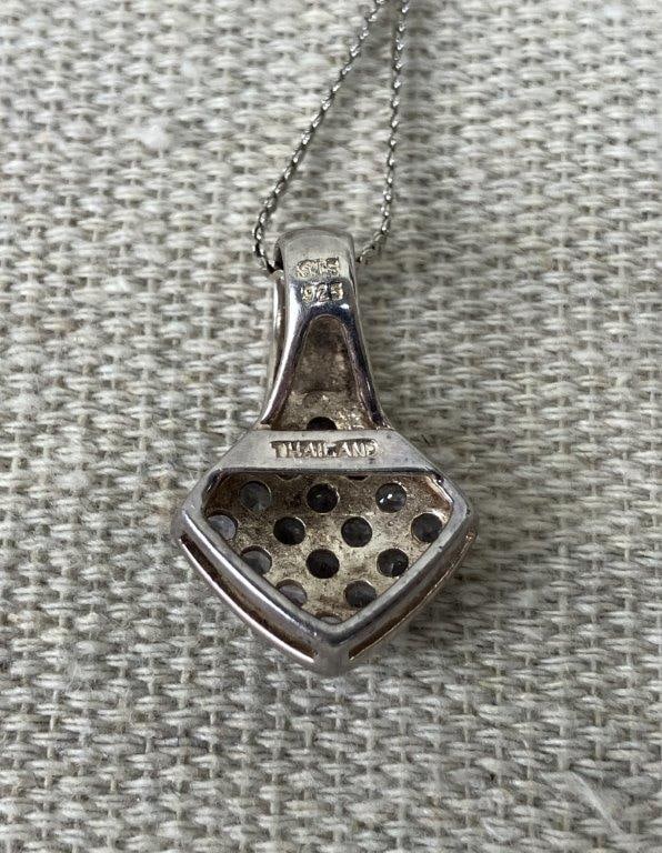 Scrimshaw Pendant with Sterling Silver Jewelry - 4