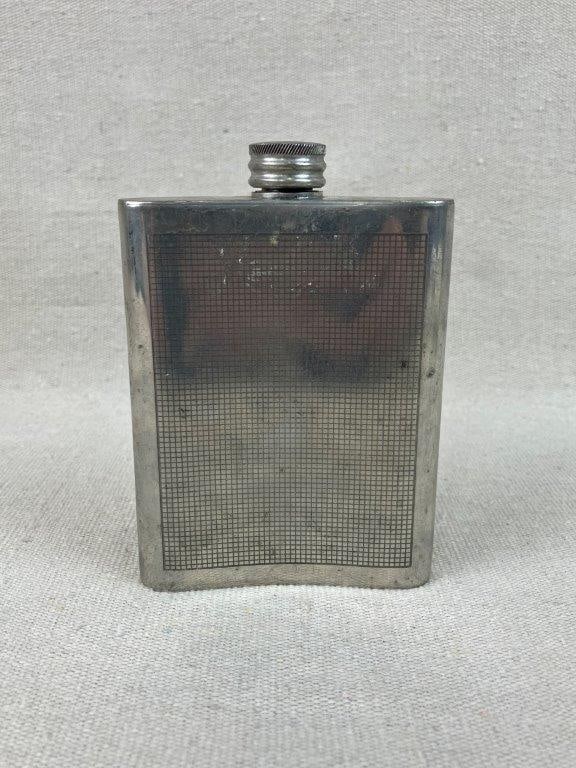 Sheffield Silverplate Flask - 4
