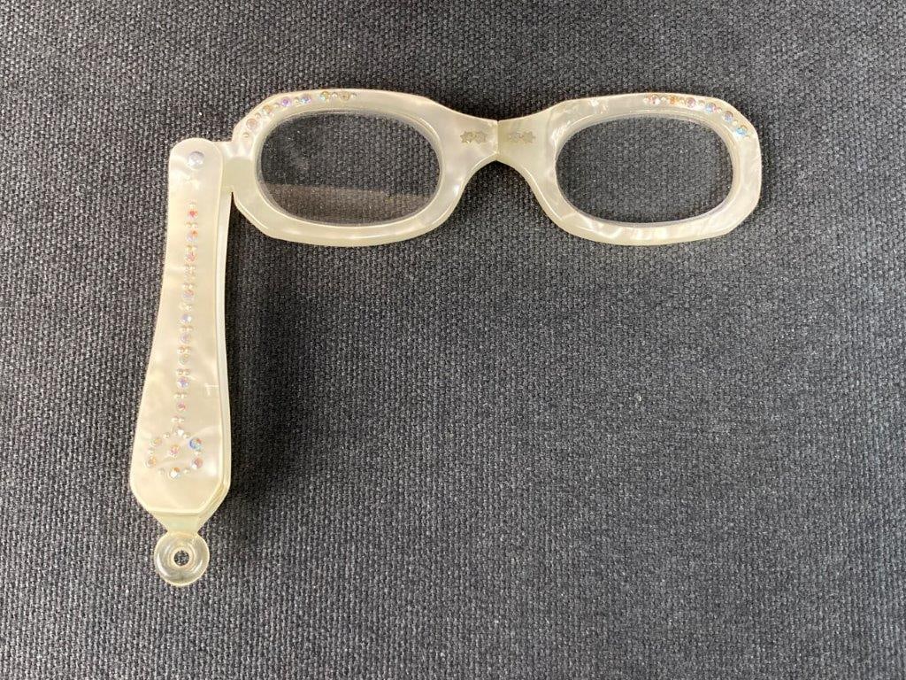Vintage Lorgnette Reading Glasses - 4
