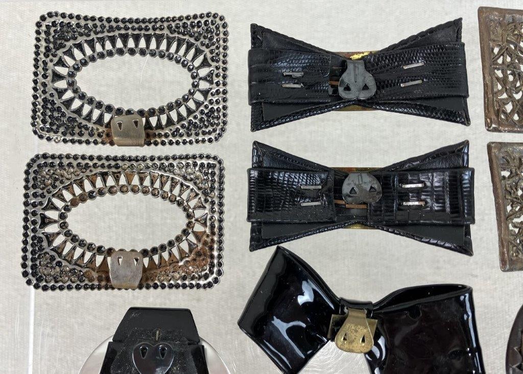 Vintage Shoe Clip Assortment - 9