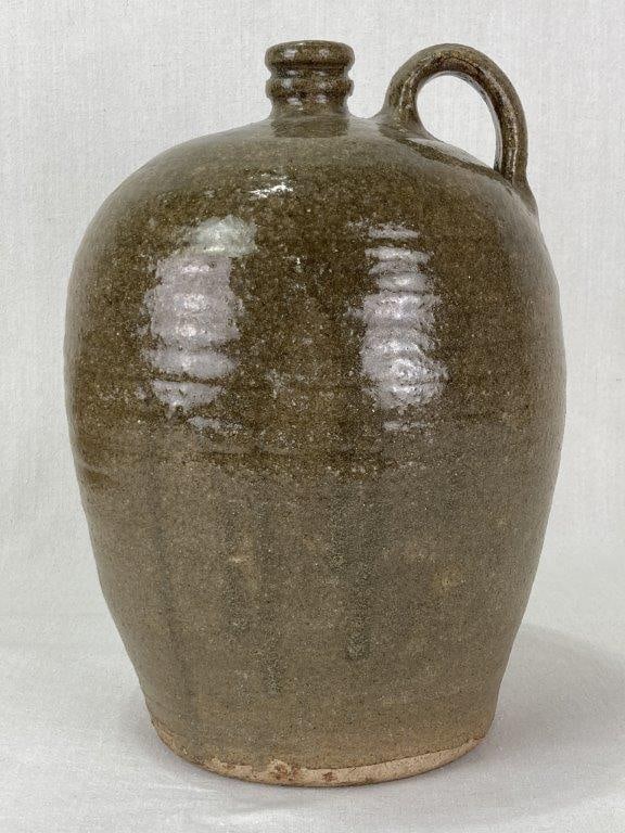 B.F. Landrum Edgefield District Stoneware Jug - 7