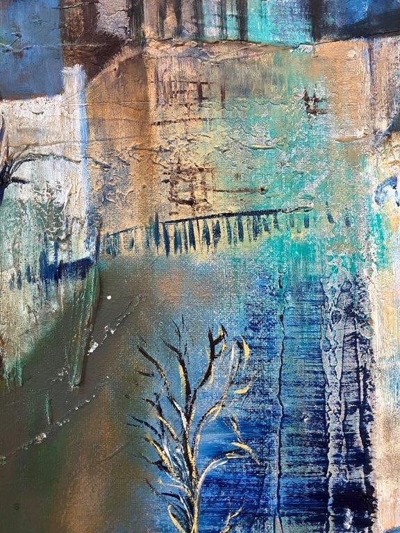 Bette Lee Coburn, Abstract Cityscape - 3