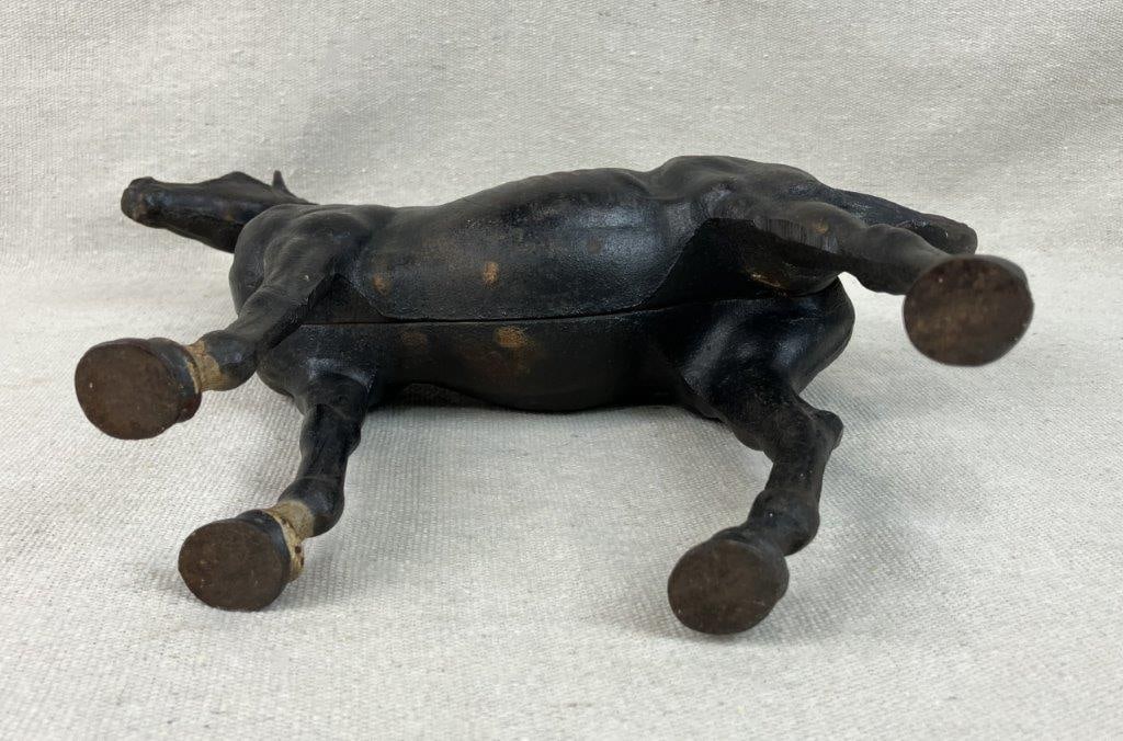 Hubley Cast Iron Horse Door Stop - 7