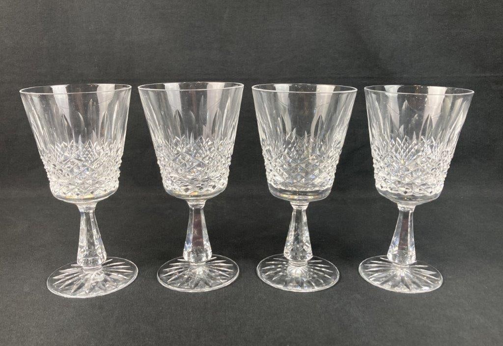 Eight Waterford Kenmare Water Goblets - 2