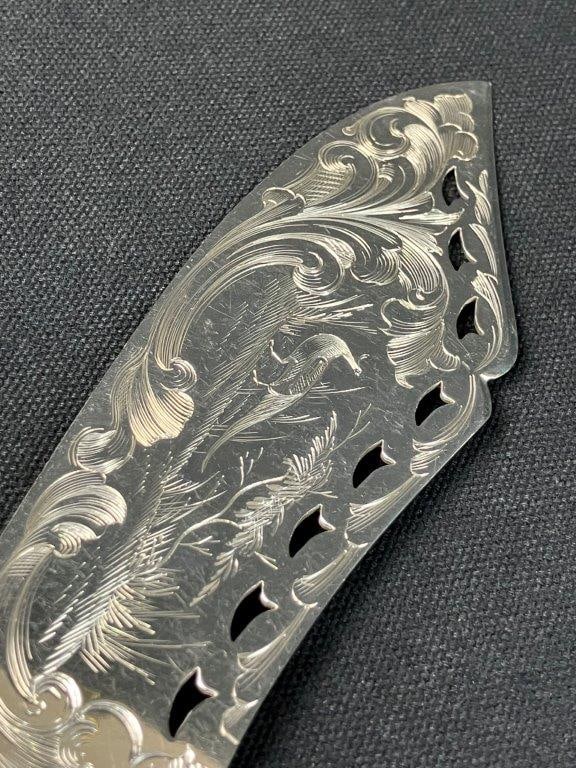 Albert Coles Coin Silver Fish Serving Set - 3