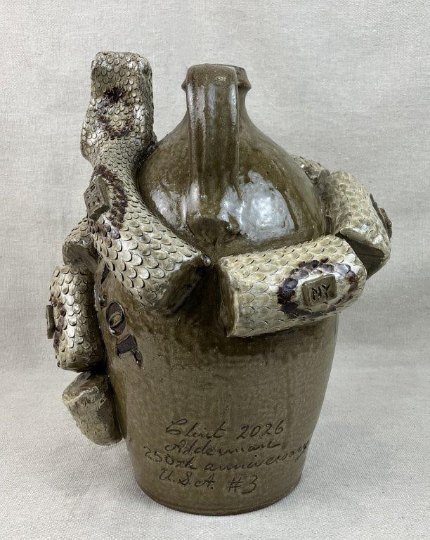 Clint Alderman Snake Jug - 3