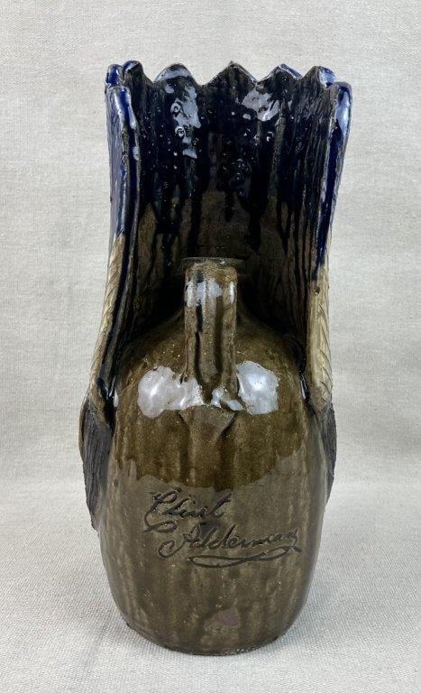 Clint Alderman Native American Face Jug - 4