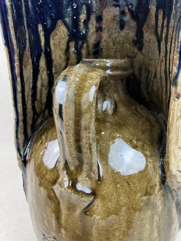 Clint Alderman Native American Face Jug - 5
