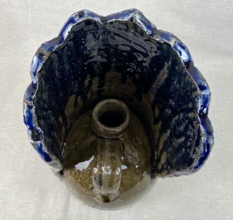 Clint Alderman Native American Face Jug - 7
