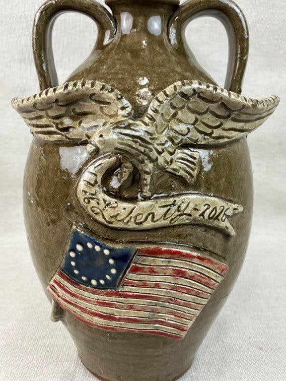 Clint Alderman American Semiquincentennial Jug - 2