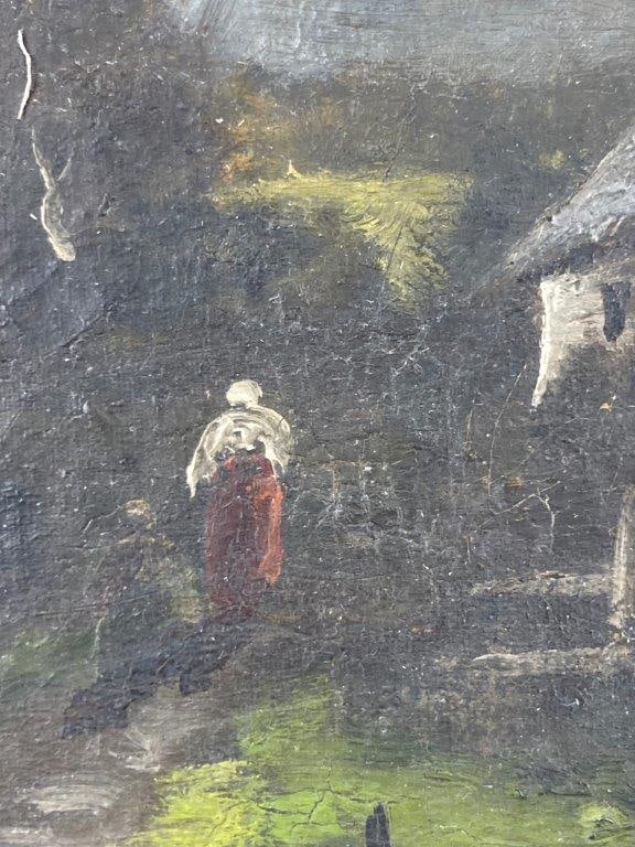 19th-Century French Barbizon School, Landscape, Oil Painting - 3