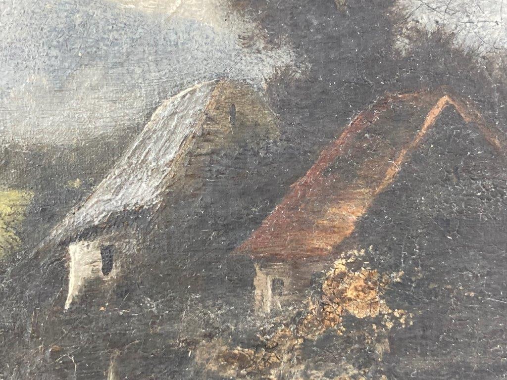 19th-Century French Barbizon School, Landscape, Oil Painting - 4