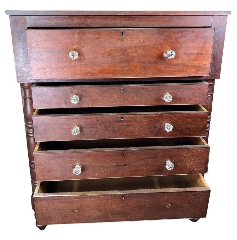 19th Century Southern Walnut Chest - 2
