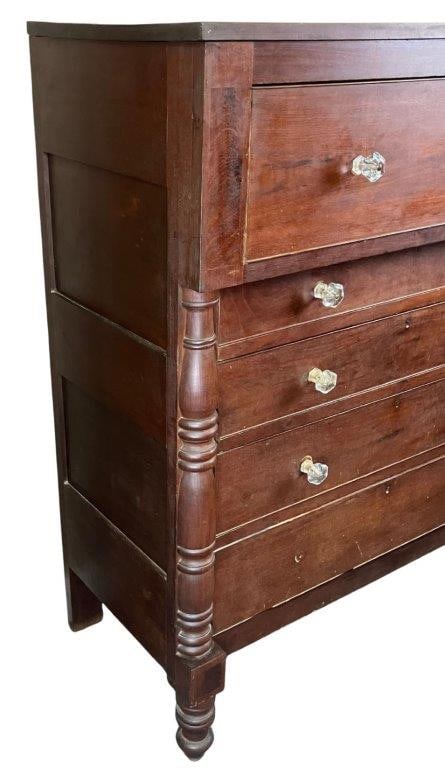 19th Century Southern Walnut Chest - 6