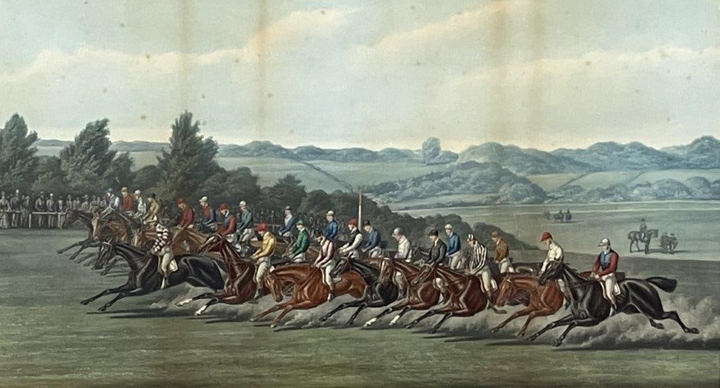 Henry Thomas Alken, The Start, Hand-colored Engraving - 2