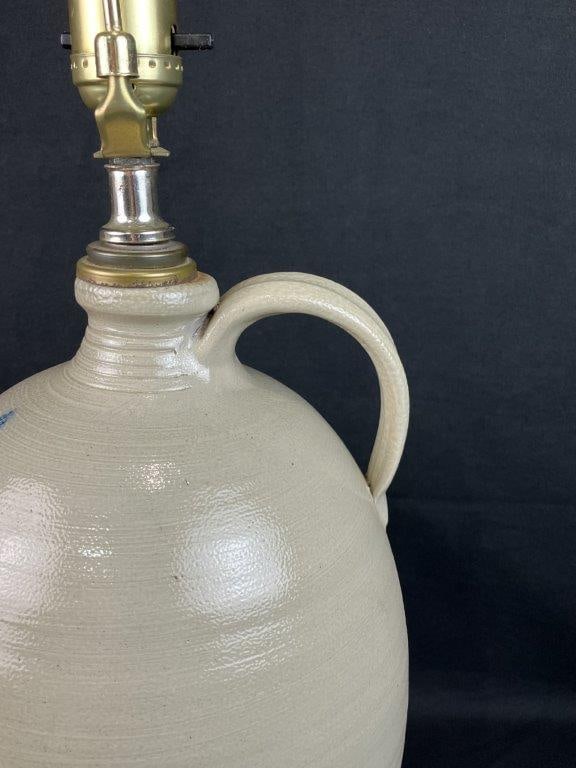 Cobalt Decorated Stoneware Jug - 4
