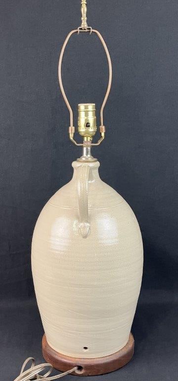 Cobalt Decorated Stoneware Jug - 7