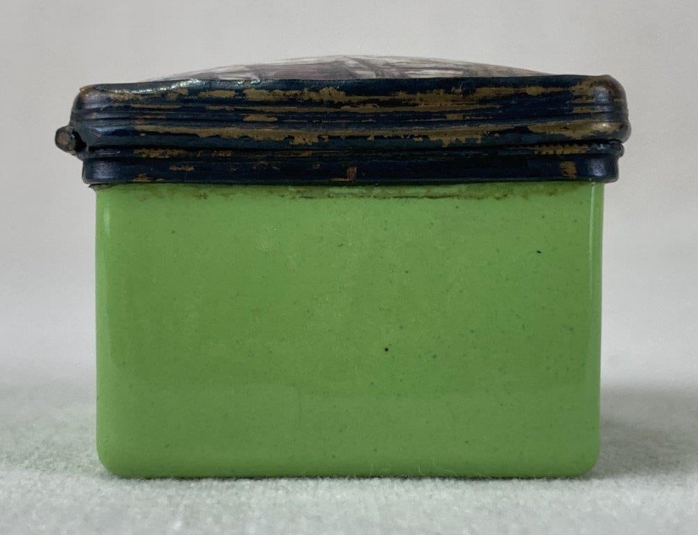 Antique French Enamel Snuff Box - 5