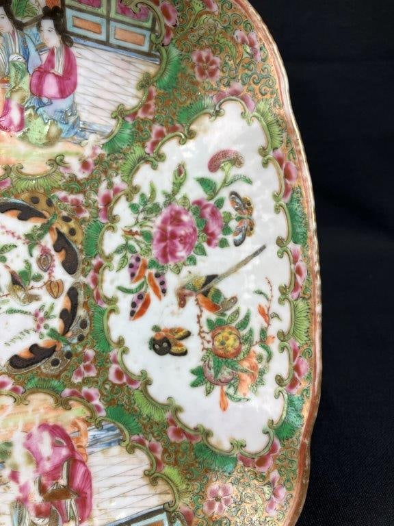 Chinese Famille Rose Plate - 2
