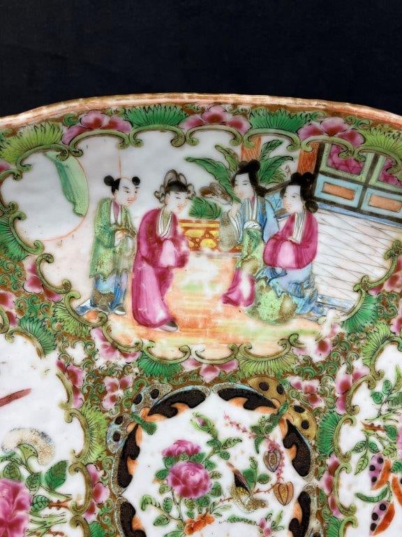Chinese Famille Rose Plate - 3