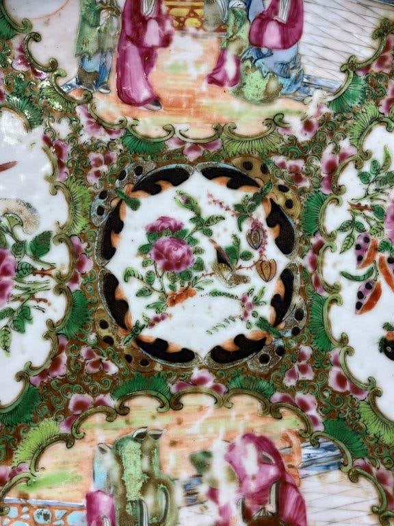 Chinese Famille Rose Plate - 4