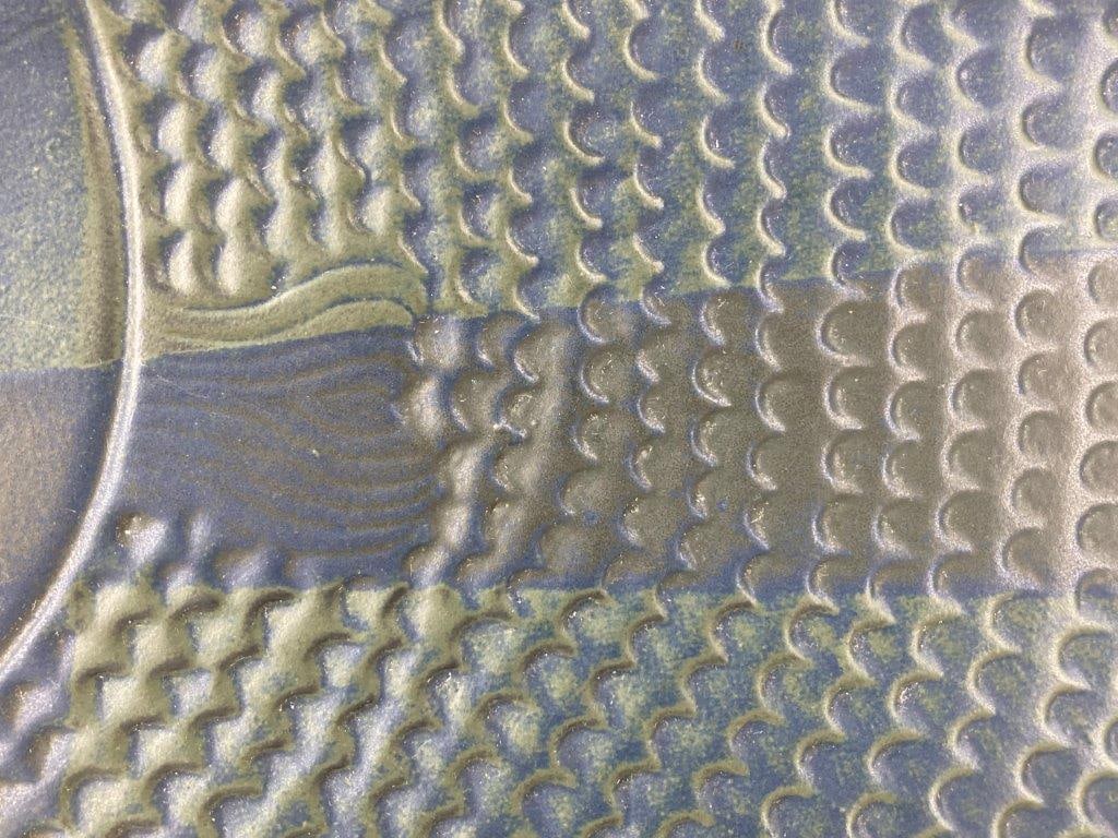 Nancy Patterson Lamb Fish Serving Platter Iron Mountain Pottery - 3