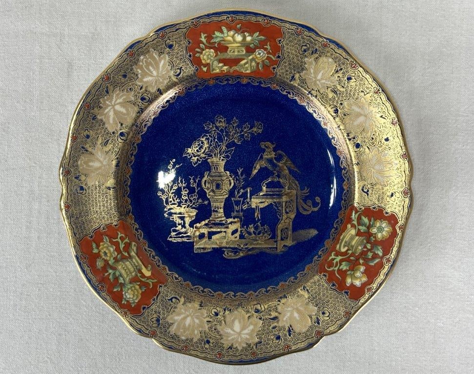 Copeland Spode Macaw Porcelain Plates - 3