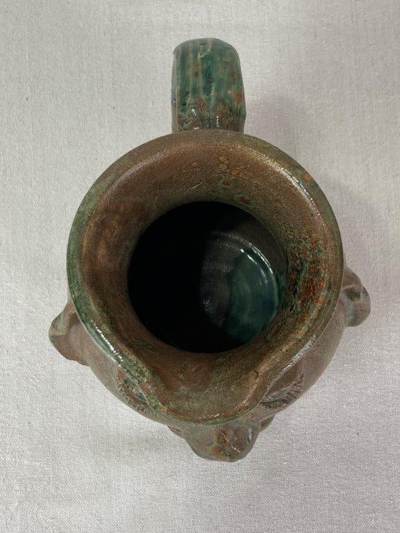 Bobby Ferguson Stoneware Face Pitcher - 2