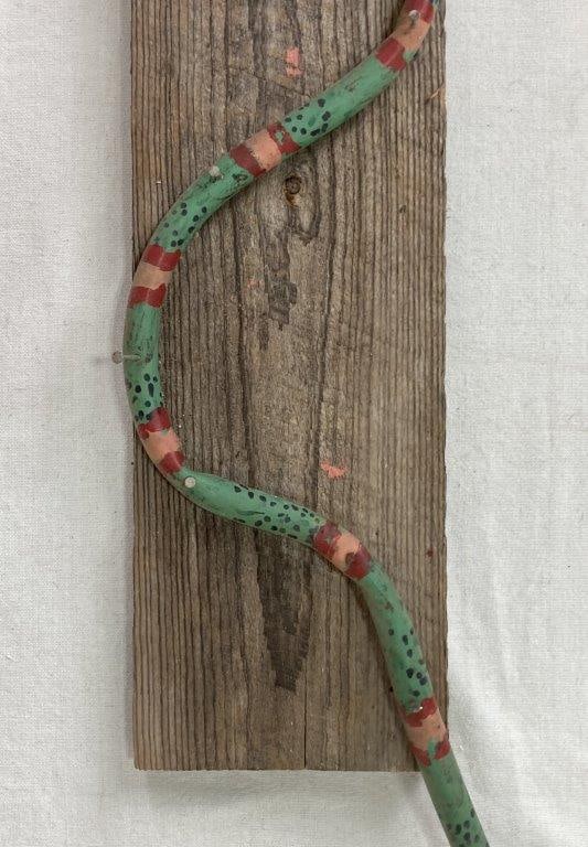 Polychrome Folk Art Snake - 4