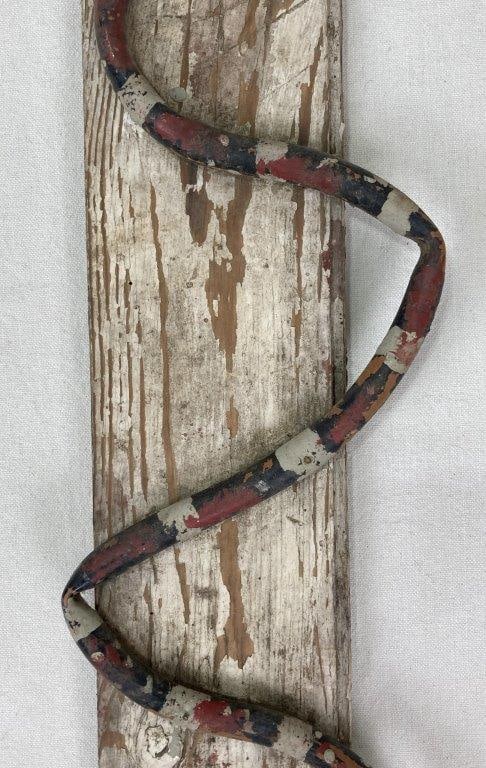 Polychrome Folk Art Snake - 4