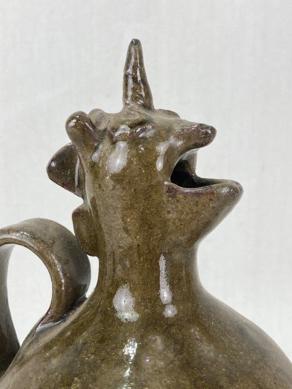 Bob Armfield Stoneware Unicorn Pitcher - 3