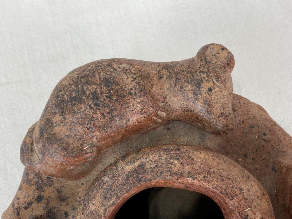 Terracotta Effigy Pot - 3