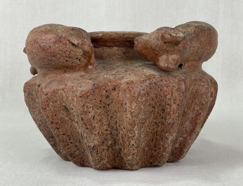 Terracotta Effigy Pot - 6