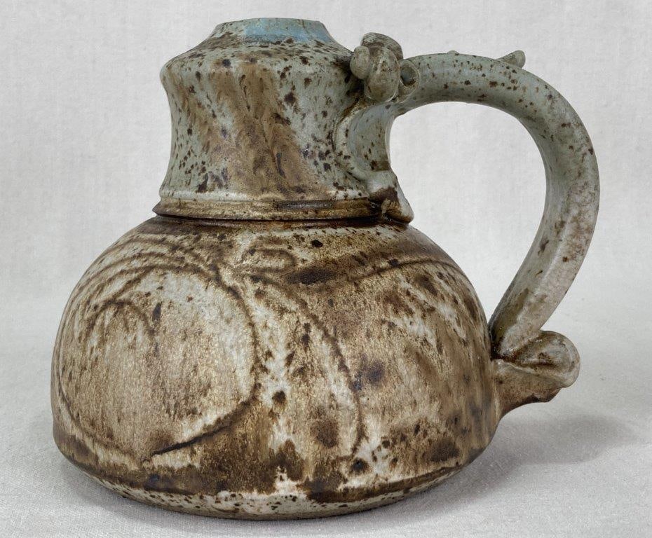 Decorated Studio Pottery Jug - 3