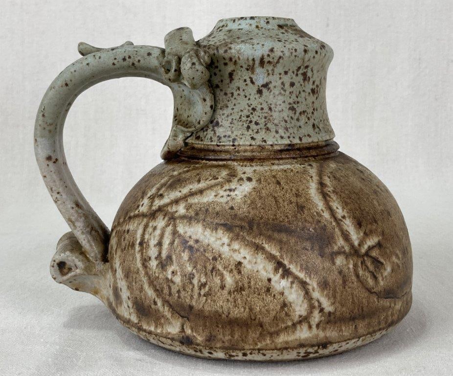Decorated Studio Pottery Jug - 6