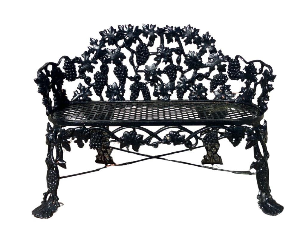 Antique Cast Iron Garden Bench (1 of 5)