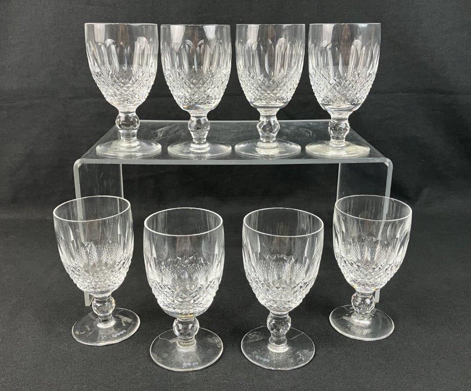 Eight Waterford Crystal Colleen Glasses (1 of 8)