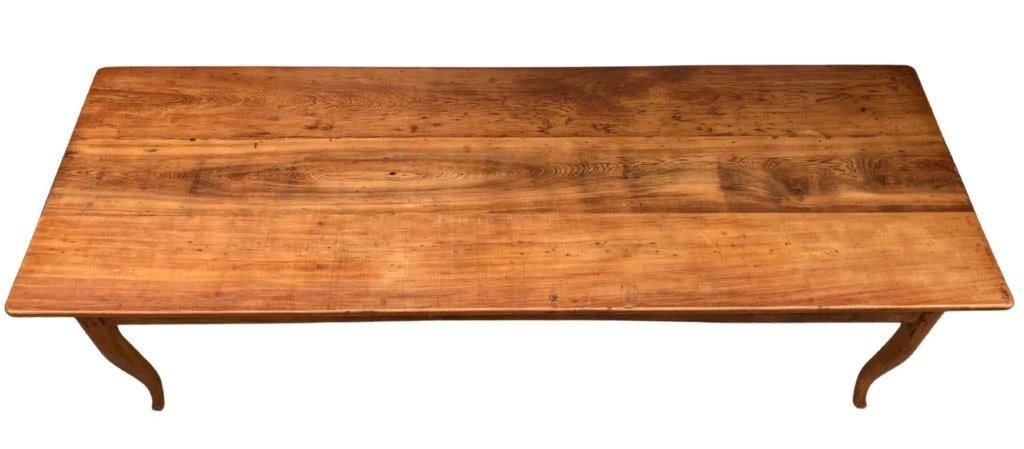 Large French Country Pine Farm Table - 2
