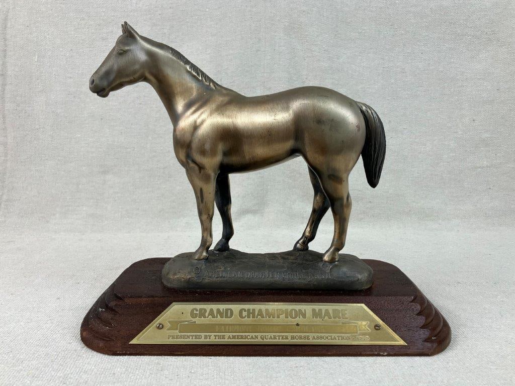 American Quarter Horse Association Champion Mare Trophy (1 of 8)