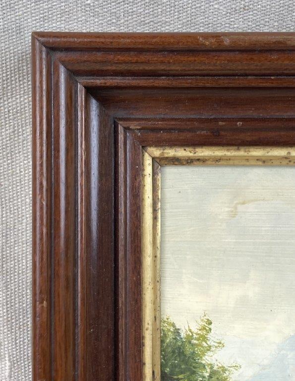 Mid-20th Century, Signed Landscape, Oil Painting - 5