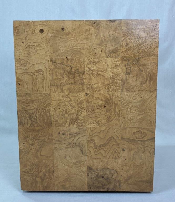 Milo Baughman Burled Maple Table - 3
