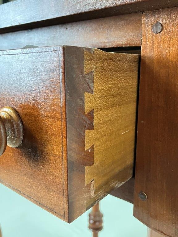 Cherry One-Drawer Stand - 3
