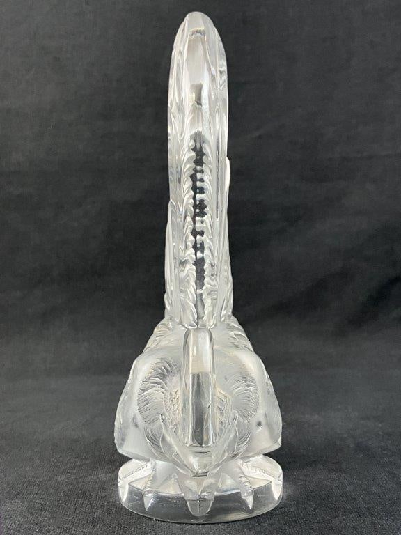 Lalique Art Glass Rooster - 2