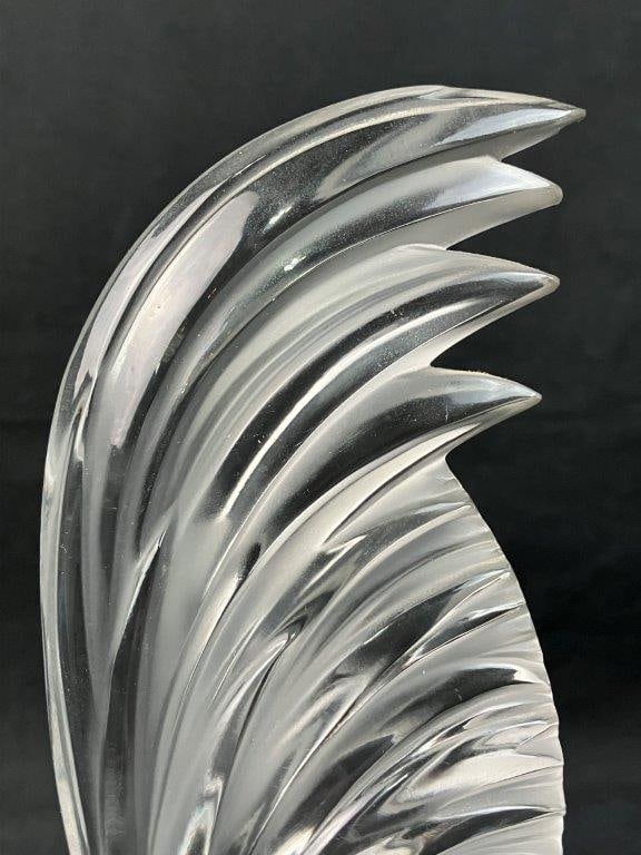Lalique Art Glass Rooster - 7