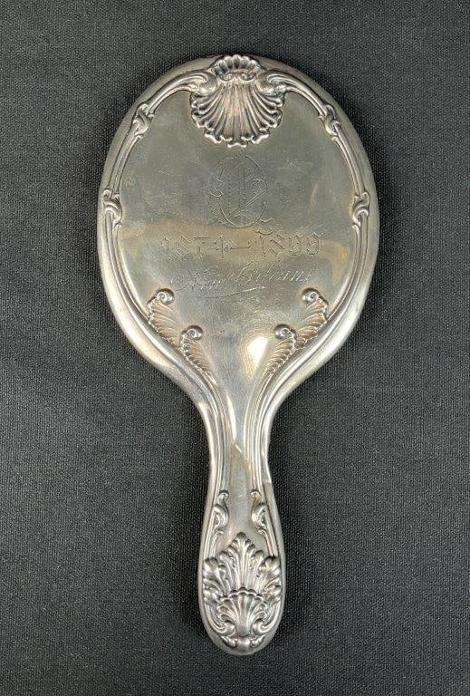 19th Century Sterling Silver Vanity Set - 2