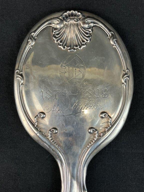 19th Century Sterling Silver Vanity Set - 3